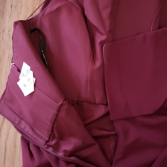 Floor Length Chiffon Dress - Picture 6 of 7